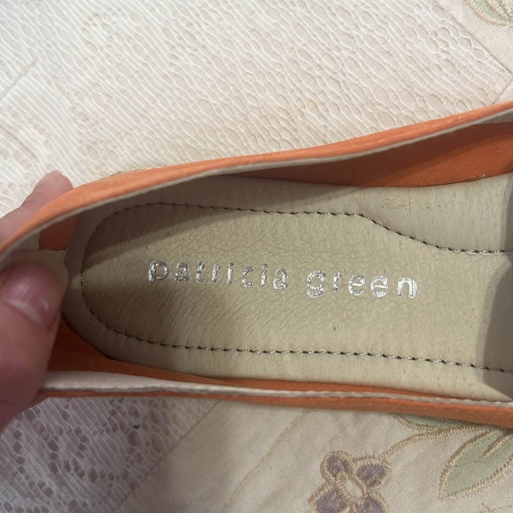 Patrica green suede slip ons - Picture 2 of 8